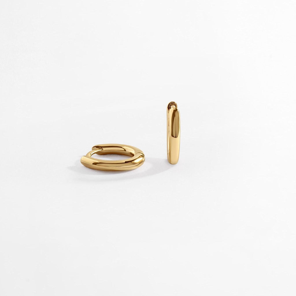 Solid Gold Huggie Earrings, Sold Gold Earrings Real Gold Earrings 14k Gold Earrings Solid Gold Jewelry Small Gold Hoop Earrings Gift for Her