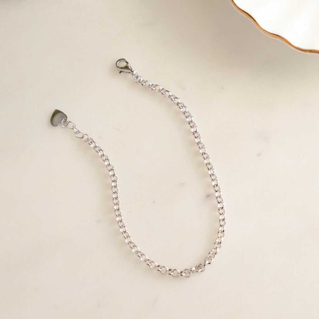 Chain Bracelet, Dainty Bracelet, Minimalist Jewelry, Gold Bracelet, Silver Bracelet, Stackable Bracelet, Gift for Her, Christmas Gift