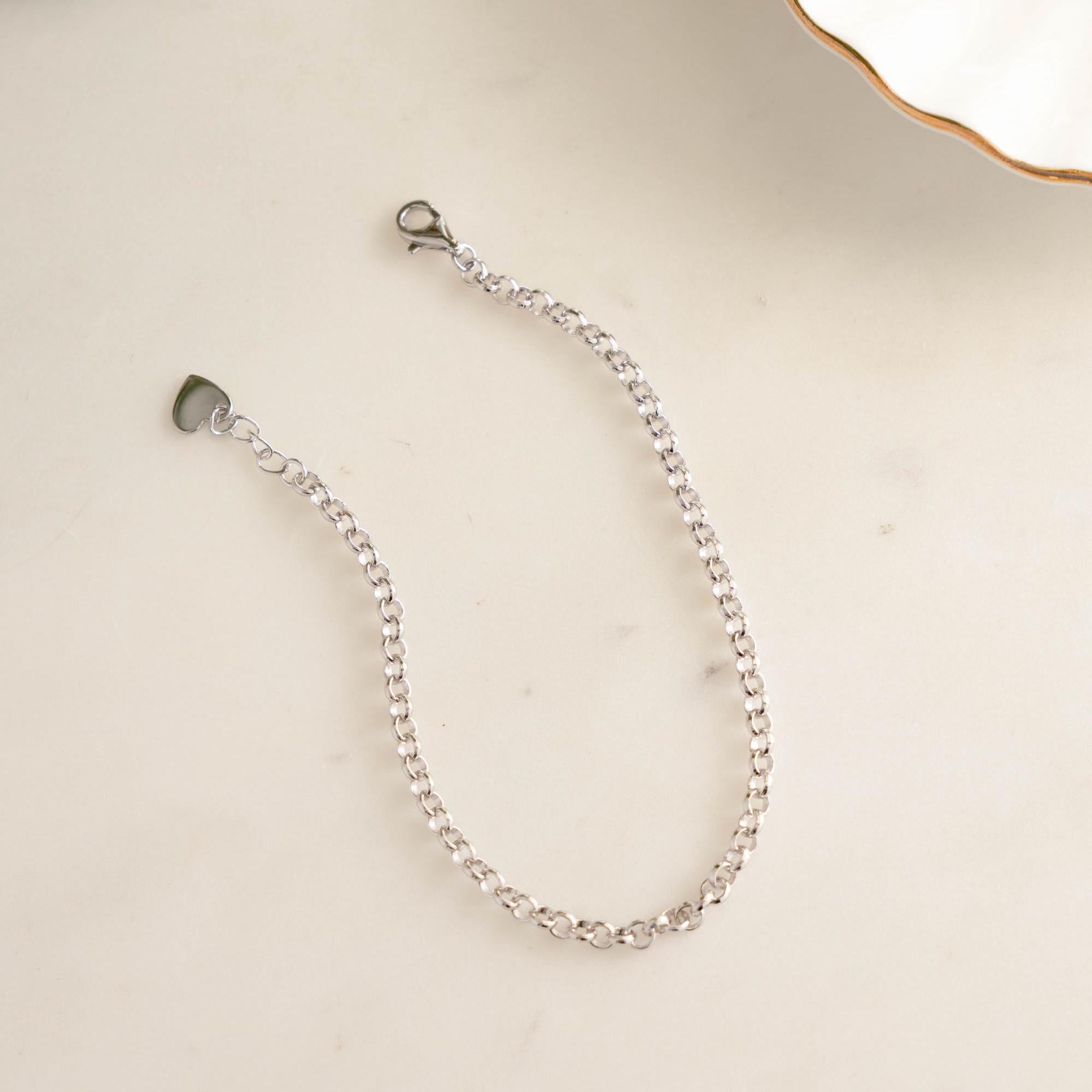 Chain Bracelet, Dainty Bracelet, Minimalist Jewelry, Gold Bracelet, Silver Bracelet, Stackable Bracelet, Gift for Her, Christmas Gift