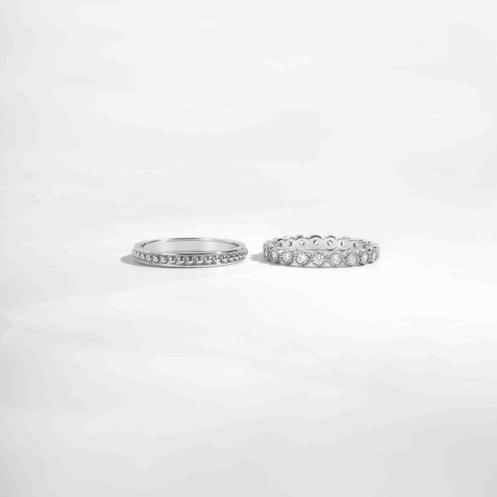 Stacking Ring Set, Stacking Rings, Layered Rings, Dainty Ring, Gold Ring, Silver Ring, Minimalist Jewelry, Delicate Jewelry, Gift for Her