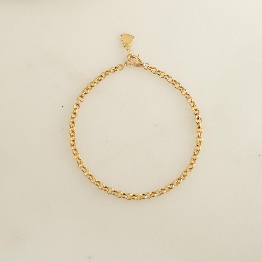 Chain Bracelet, Dainty Bracelet, Minimalist Jewelry, Gold Bracelet, Silver Bracelet, Stackable Bracelet, Gift for Her, Christmas Gift