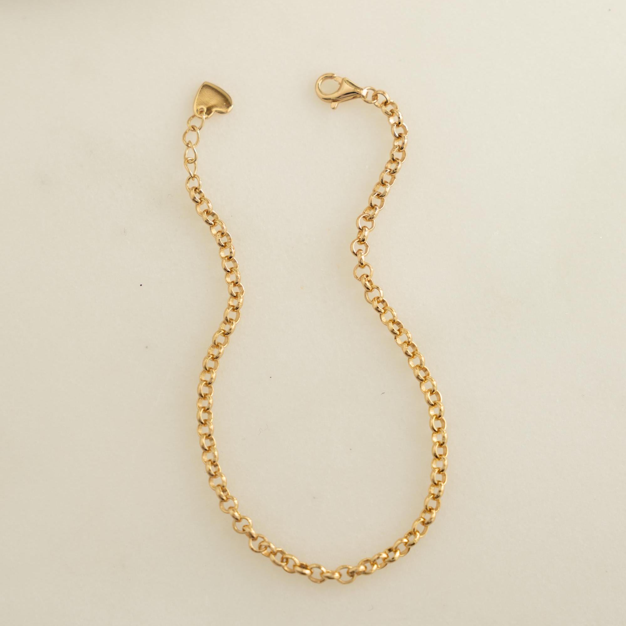 Chain Bracelet, Dainty Bracelet, Minimalist Jewelry, Gold Bracelet, Silver Bracelet, Stackable Bracelet, Gift for Her, Christmas Gift