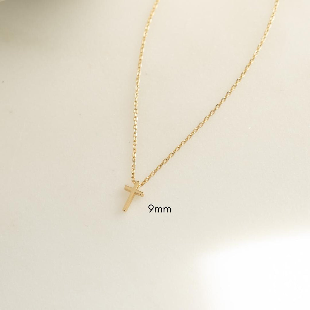 Cross Necklace, Dainty Cross Jewelry, Religious Jewelry, Minimalist Cross Necklace, Layering Necklace, Gift for Her
