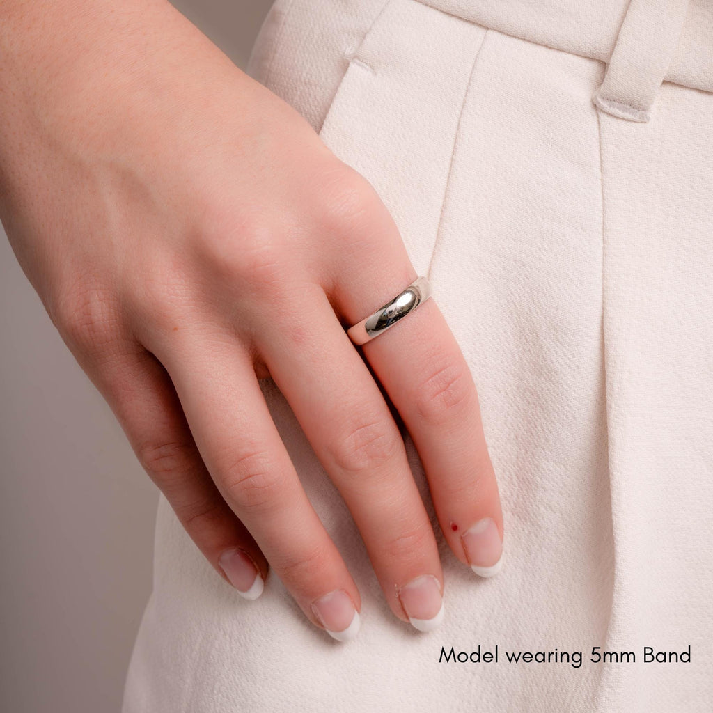 Gold Band, Sterling Silver Band, Promise Ring, Wedding Band, Gold Ring, Minimalist Jewelry, Stacking Ring, Gift for Her, Valentines Day Gift