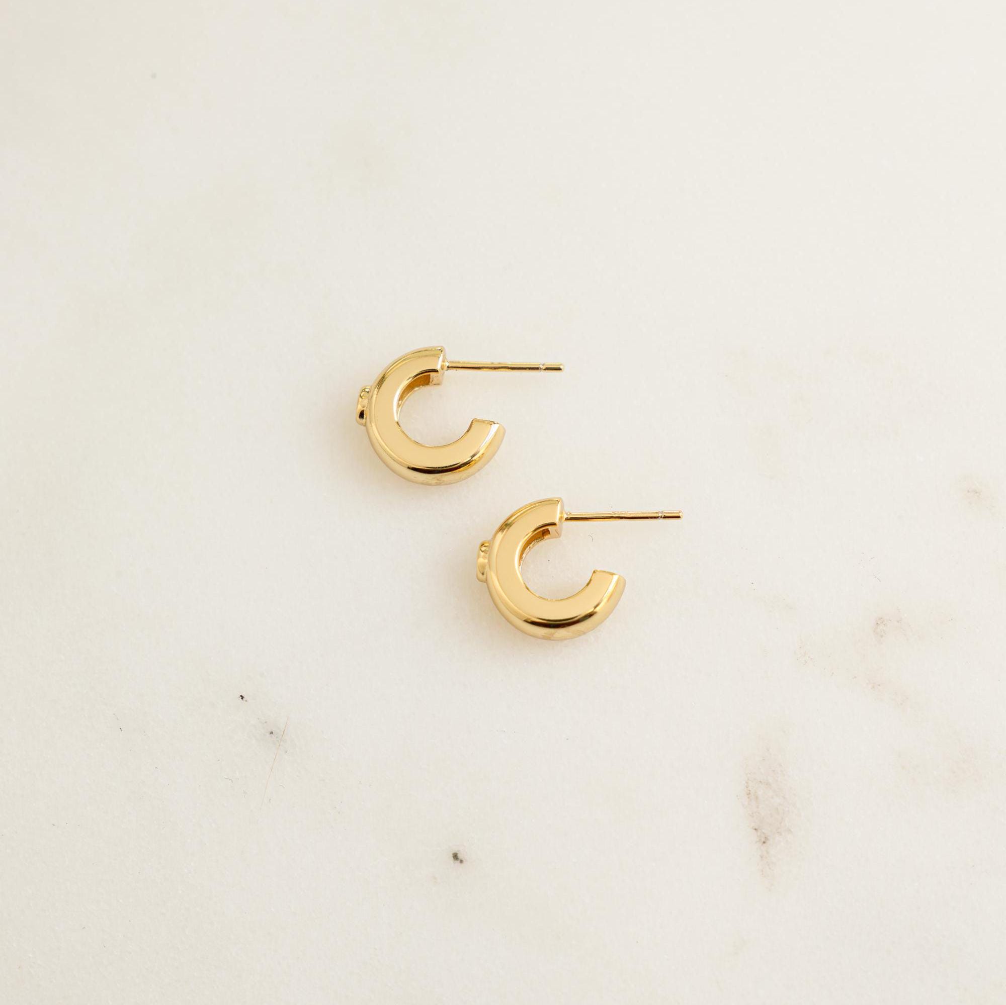 Chunky Gold Hoops, Gold Hoops, Small Hoop Earrings, Gold Hoop Earrings, Diamond Earrings, Chunky Jewelry, Gift for Her, Silver Hoop Earrings