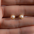 Pearl Earrings, Stud Earrings, Minimalist Jewelry, Stud Earrings, Sterling Silver Dainty Earrings, Freshwater Pearls, Bridal Earrings, Gift