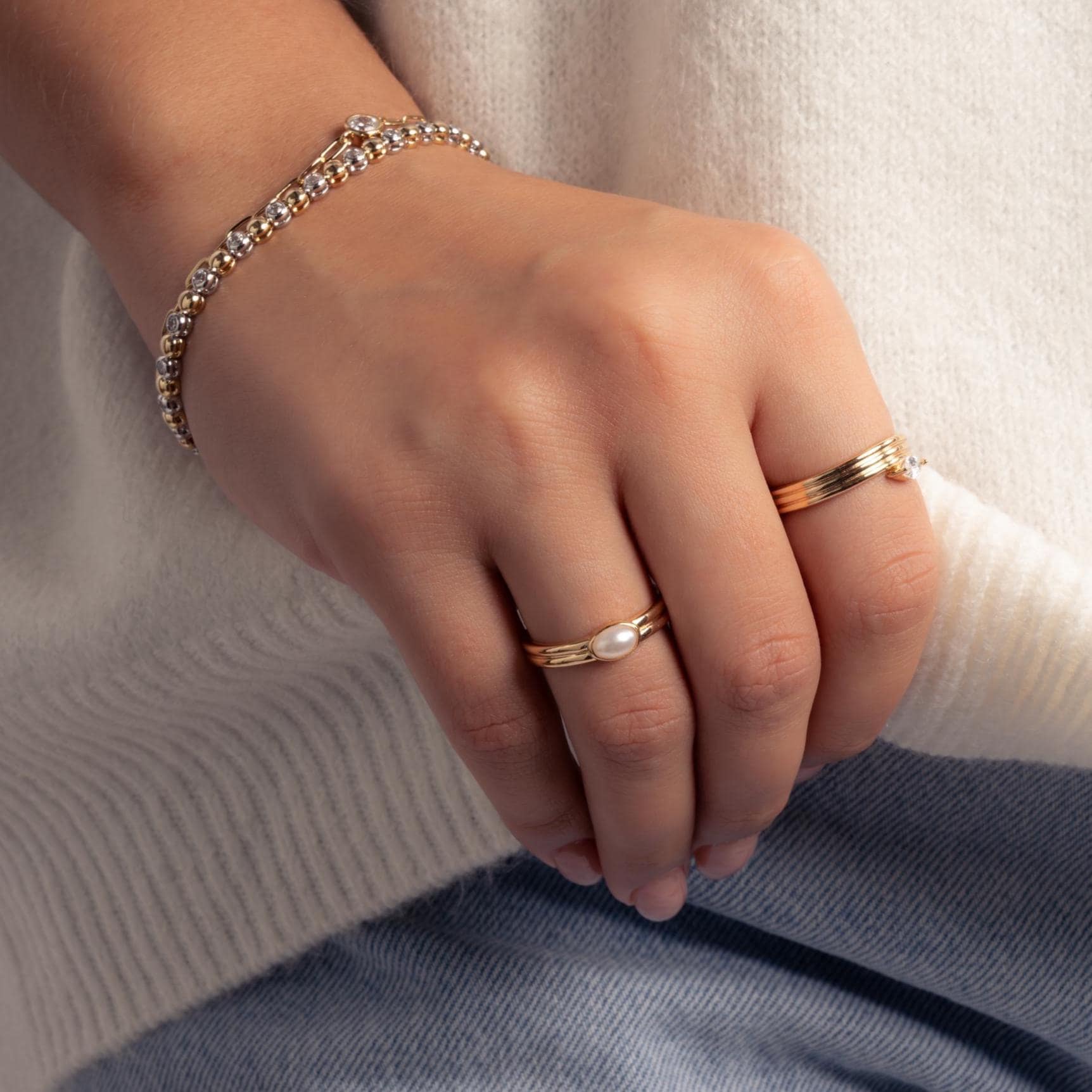 Pearl Ring, Minimalist Ring, Vintage Ring, Dainty Ring, Bridesmaid Gift, June Birthstone Ring, Stackable Ring, Gift For Her, Pearl Jewelry
