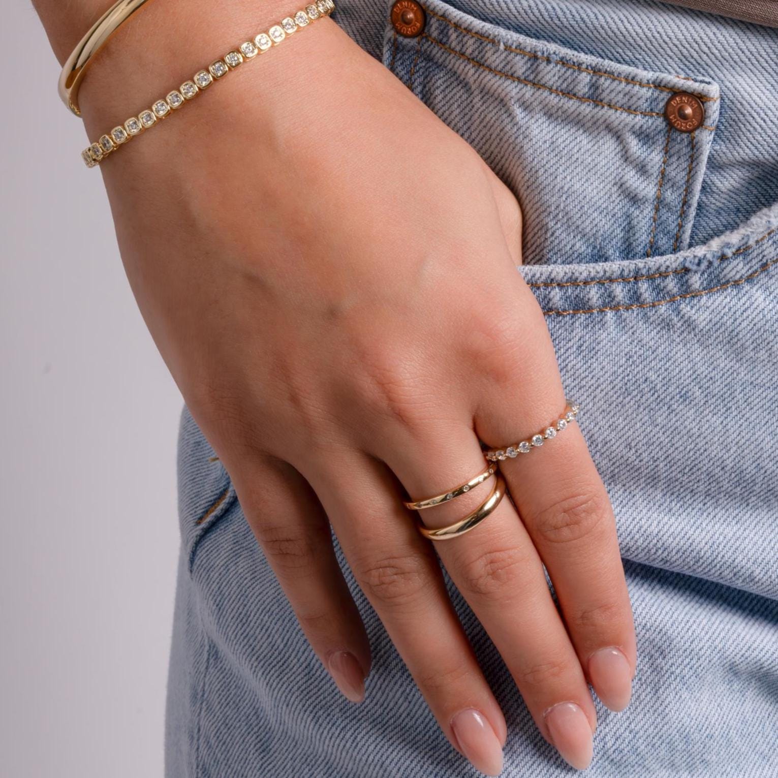 Diamond Ring, Dainty Ring, Sterling Silver Ring, Promise Ring, Gift For Her, Stackable Rings, Wedding Band