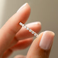 Diamond Ring, Dainty Ring, Sterling Silver Ring, Promise Ring, Gift For Her, Stackable Rings, Wedding Band