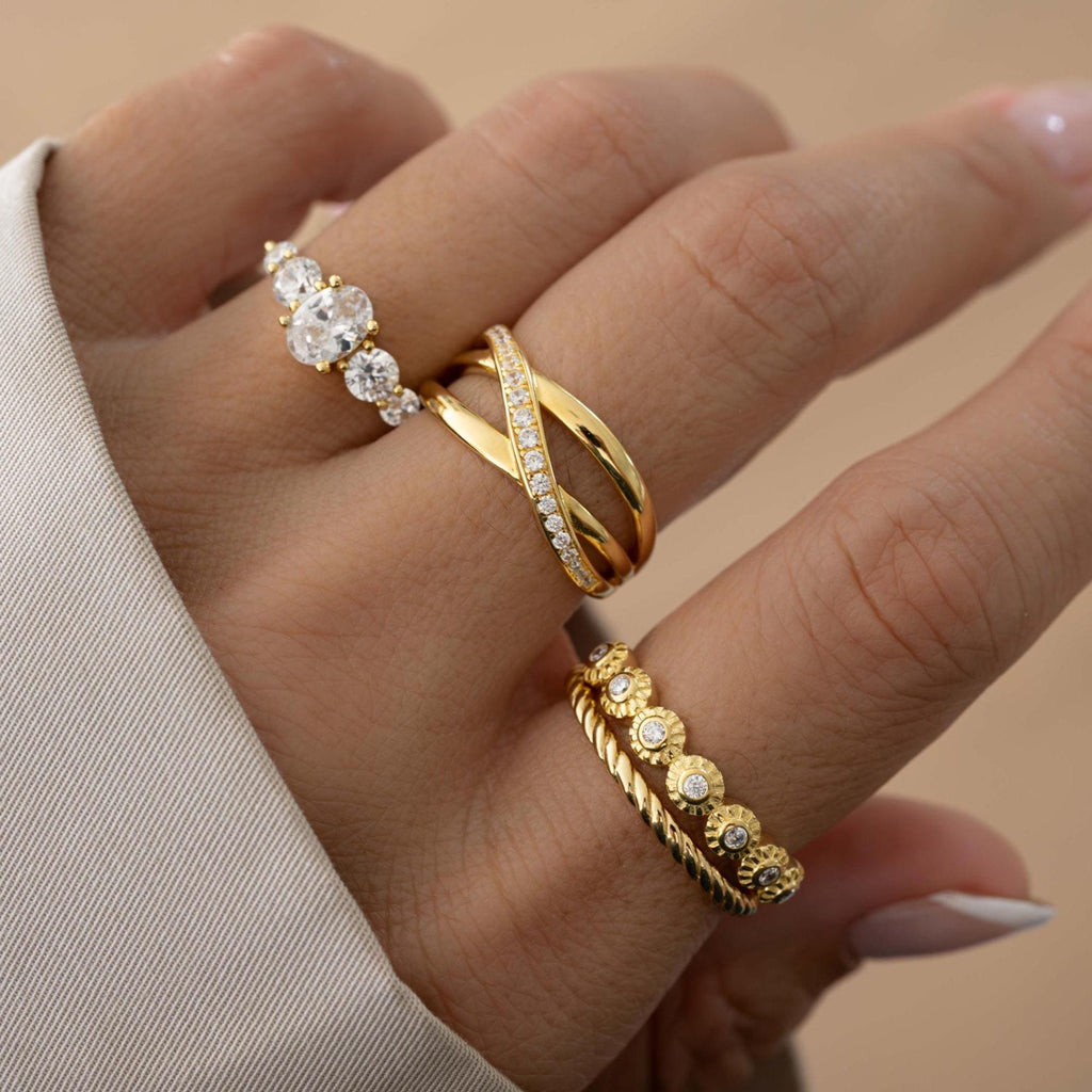Dainty Diamond Ring by Sami Jewels, Statement Ring, Minimalist Ring, Dainty Ring, Unique Ring, Stacking Ring, Wedding Jewelry, Gift for Her