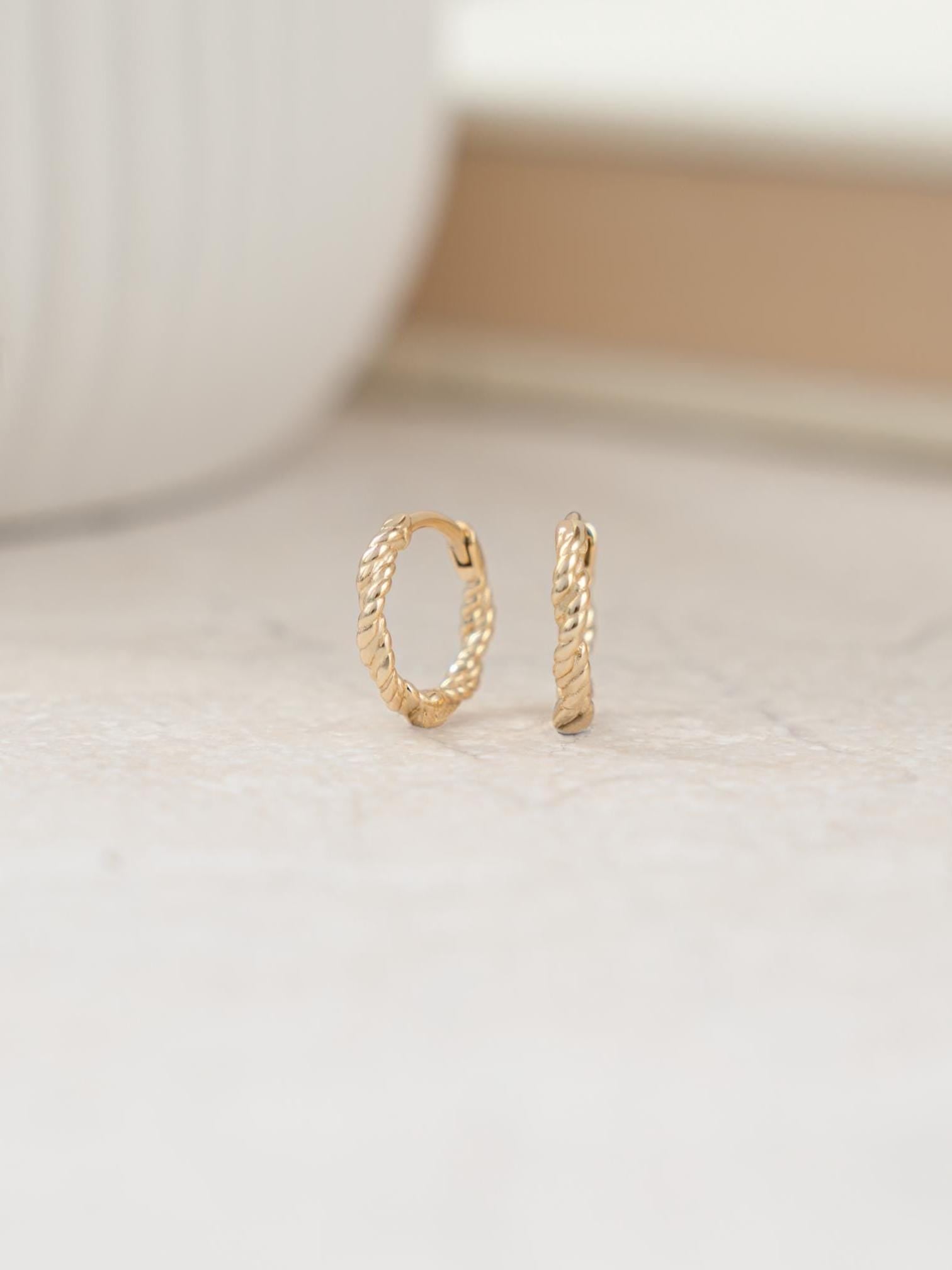 Small Hoop Earrings, Huggie Earrings, Cartilage Hoop, Minimalist Earrings, Huggies, Mini Gold Hoops, Sterling Silver Earrings