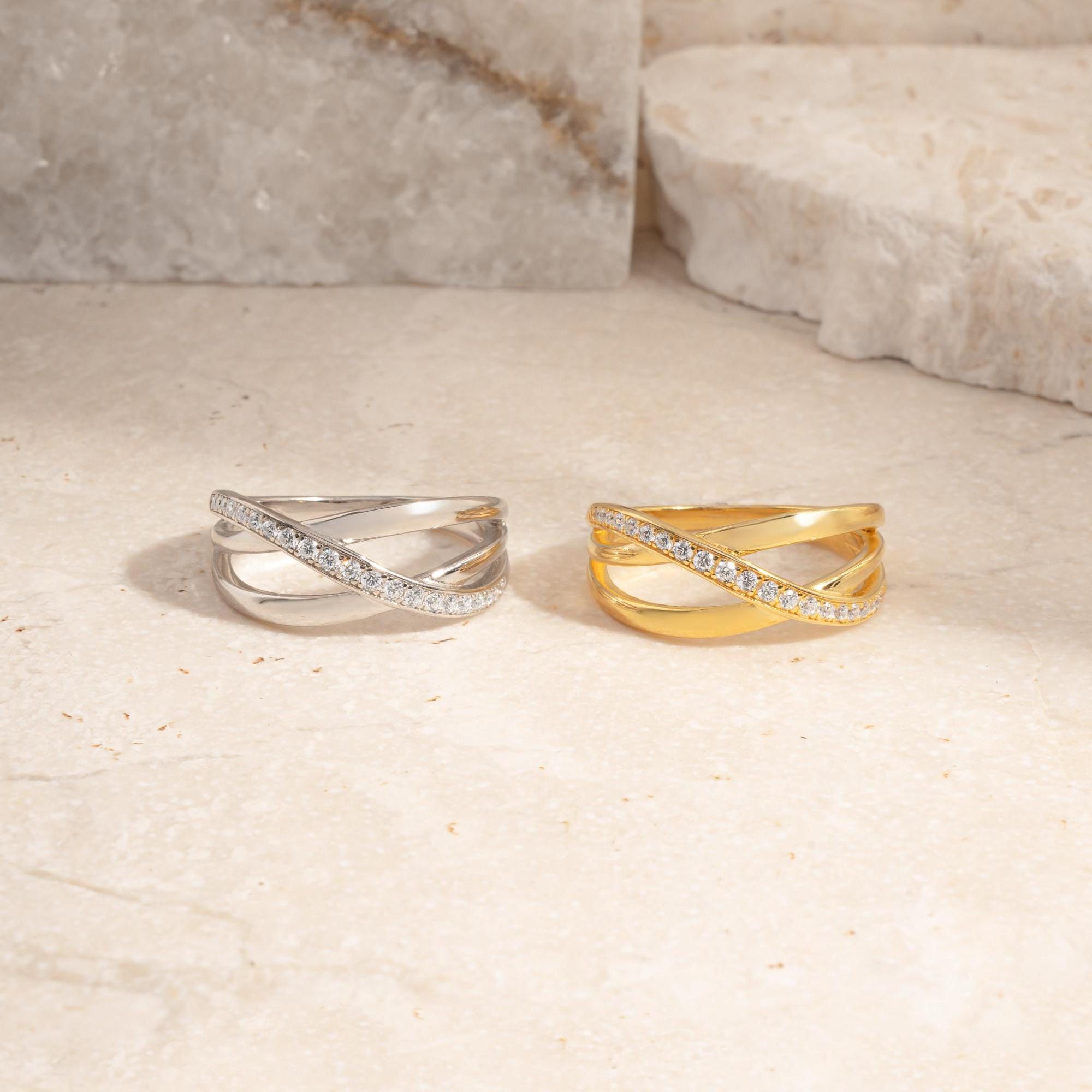 Dainty Diamond Ring by Sami Jewels, Statement Ring, Minimalist Ring, Dainty Ring, Unique Ring, Stacking Ring, Wedding Jewelry, Gift for Her