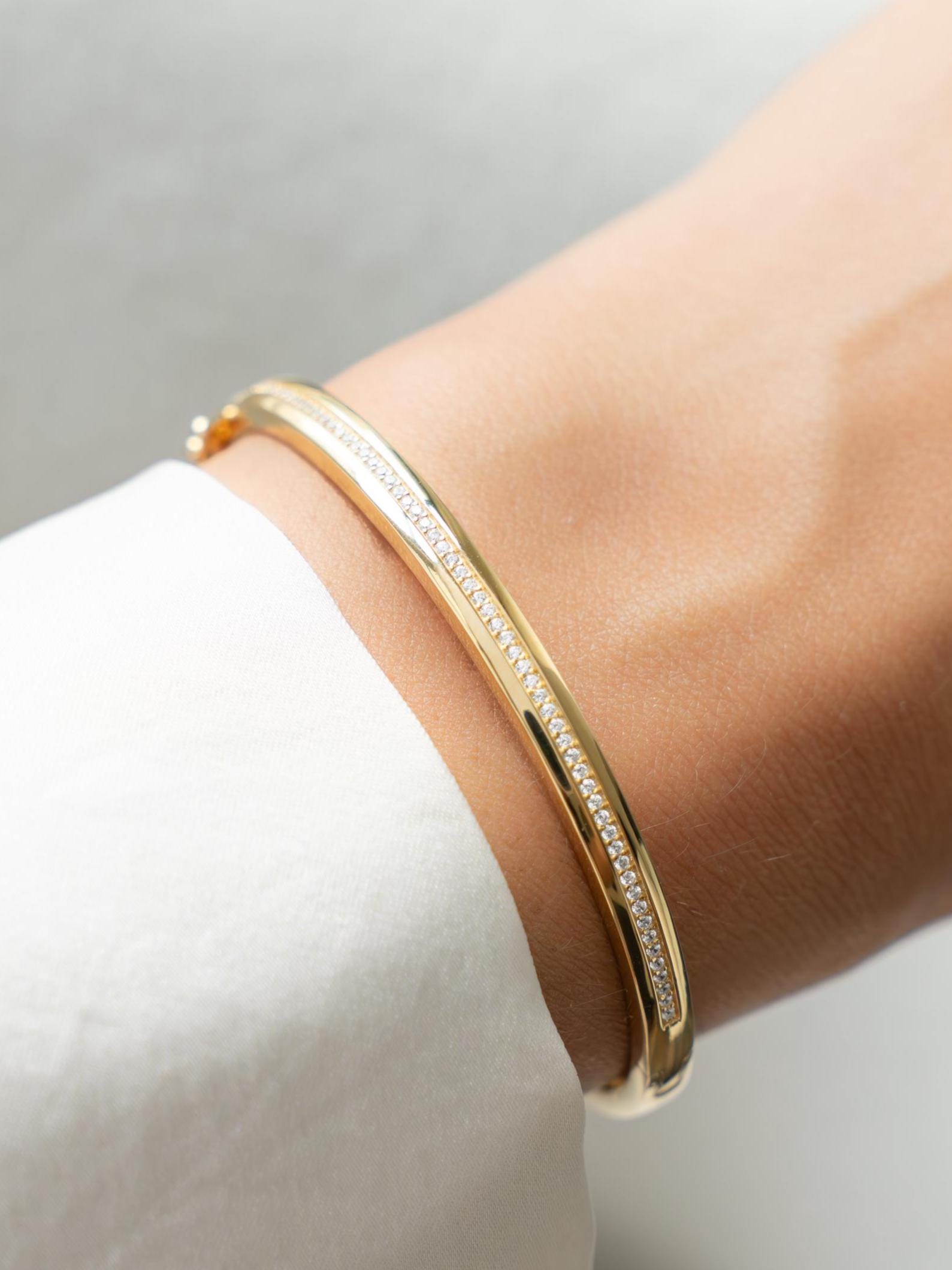 Diamond Bangle, Bangle Bracelet, Diamond Bracelet, Wedding Jewelry, Statement Jewelry, Minimalist Bracelet, Stacking Bracelet, Bangles