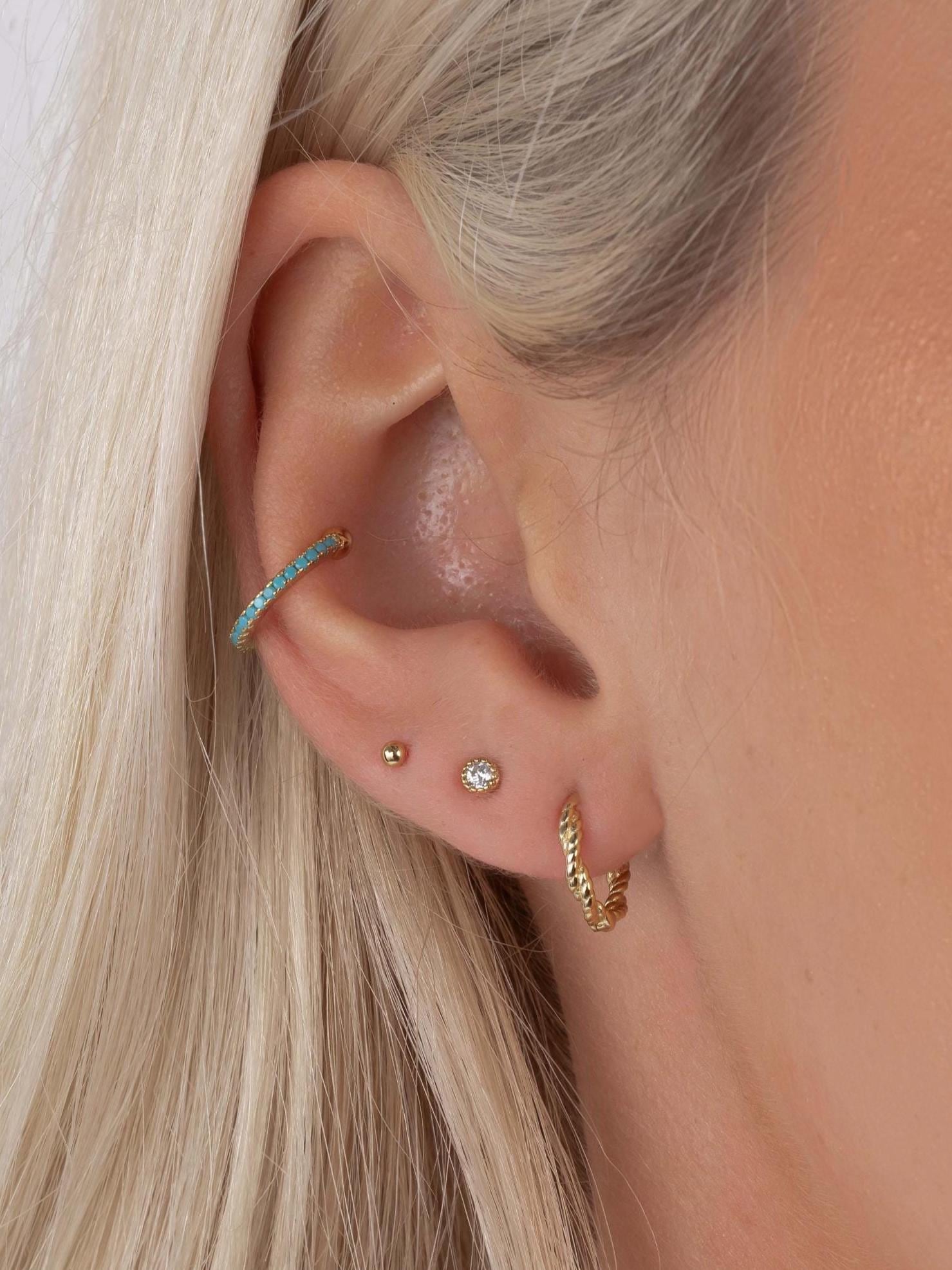 Small Hoop Earrings, Huggie Earrings, Cartilage Hoop, Minimalist Earrings, Huggies, Mini Gold Hoops, Sterling Silver Earrings