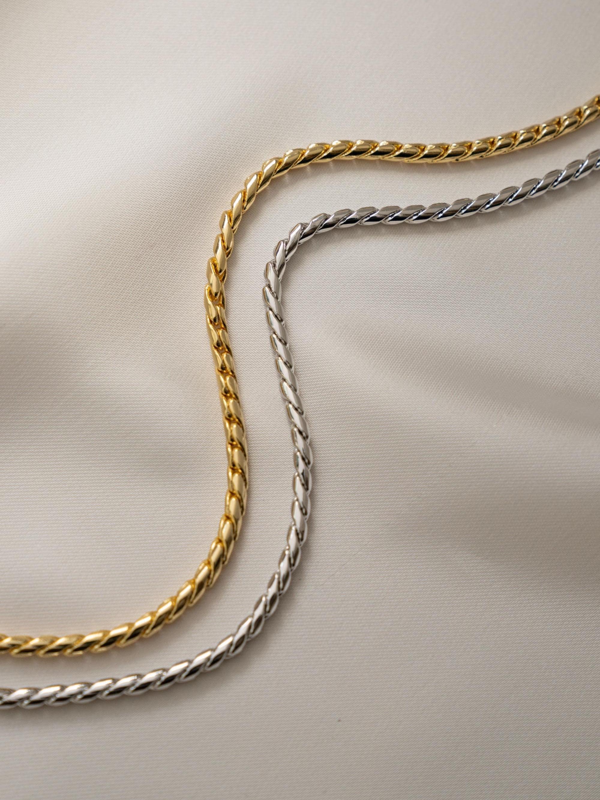 Chunky Chain Necklace by Sami Jewels, Snake Chain, Statement Necklace, Rope Chain, Chain Necklace, Stacking Necklace, Statement Jewelry