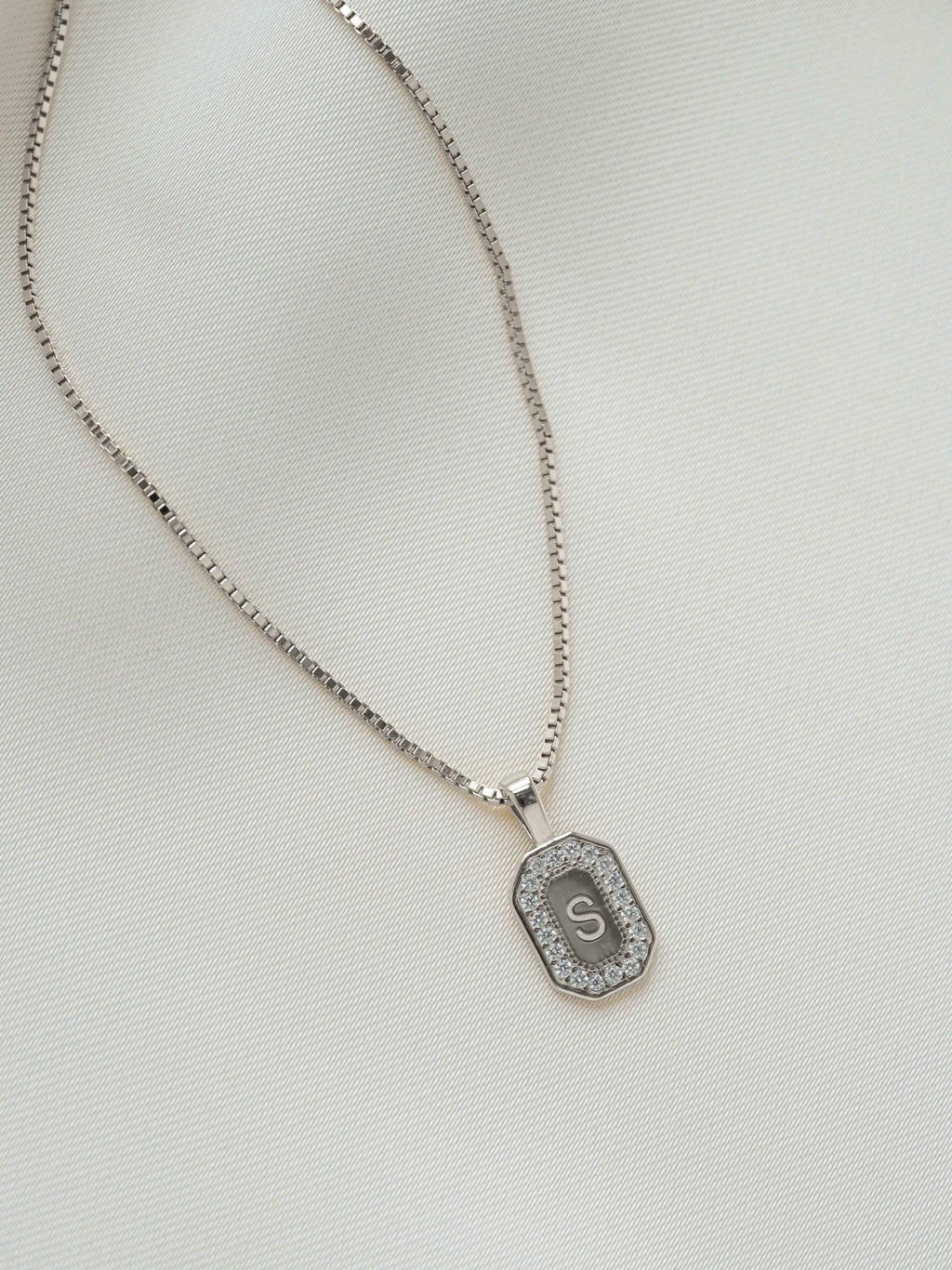 Custom Initial Necklace by Sami Jewels, Diamond Necklace, Pendant Necklace, Letter Necklace, Engraved Necklace, Personalized Jewelry