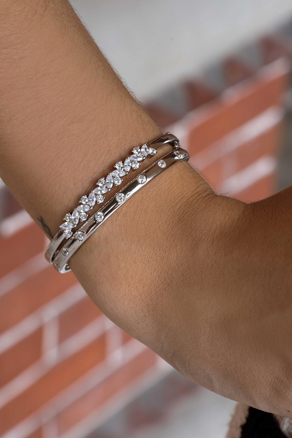Bangle Bracelet, Diamond Bracelet, Statement Jewelry, Diamond Bangle, Minimalist Bracelet, Vintage Jewelry, Stacking Bracelet, Bangles