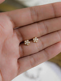Floral Earrings by Sami Jewels, Stud Earrings, Diamond Earrings, Cartilage Earring, Dainty Earrings, Tiny Earrings, Minimalist Earrings,