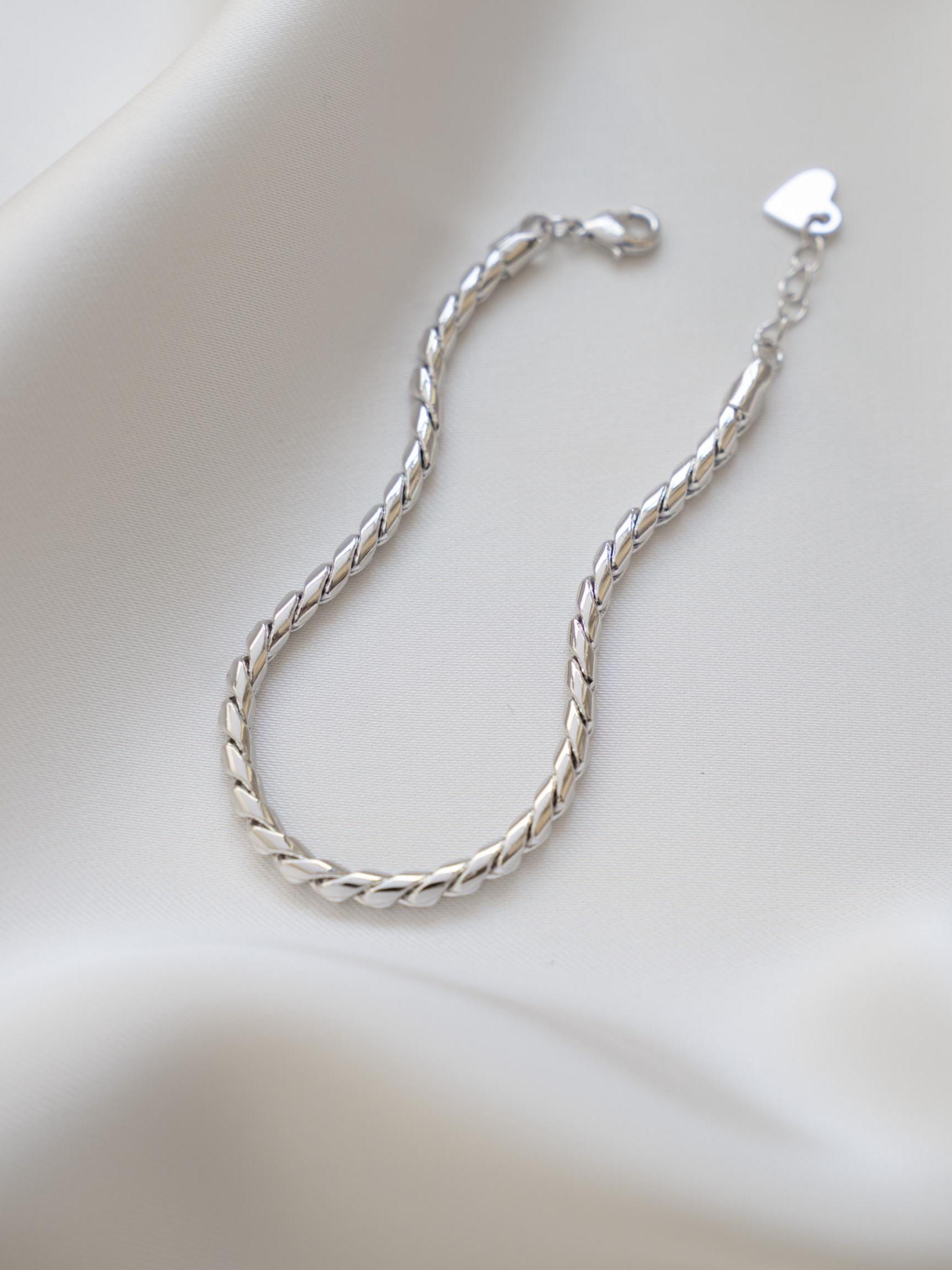 Chain Bracelet by Sami Jewels, Snake Chain, Rope Chain, Minimalist Bracelet, Statement Jewelry, Bracelet Stack, Adjustable Bracelet