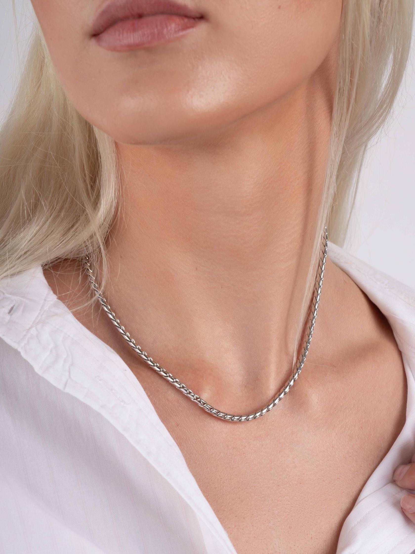 Chunky Chain Necklace by Sami Jewels, Snake Chain, Statement Necklace, Rope Chain, Chain Necklace, Stacking Necklace, Statement Jewelry