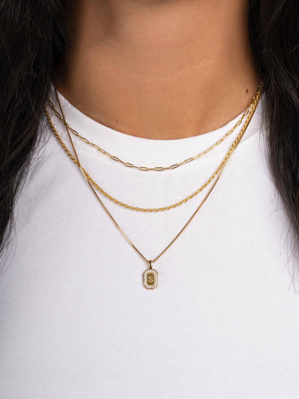 Custom Initial Necklace by Sami Jewels, Diamond Necklace, Pendant Necklace, Letter Necklace, Engraved Necklace, Personalized Jewelry