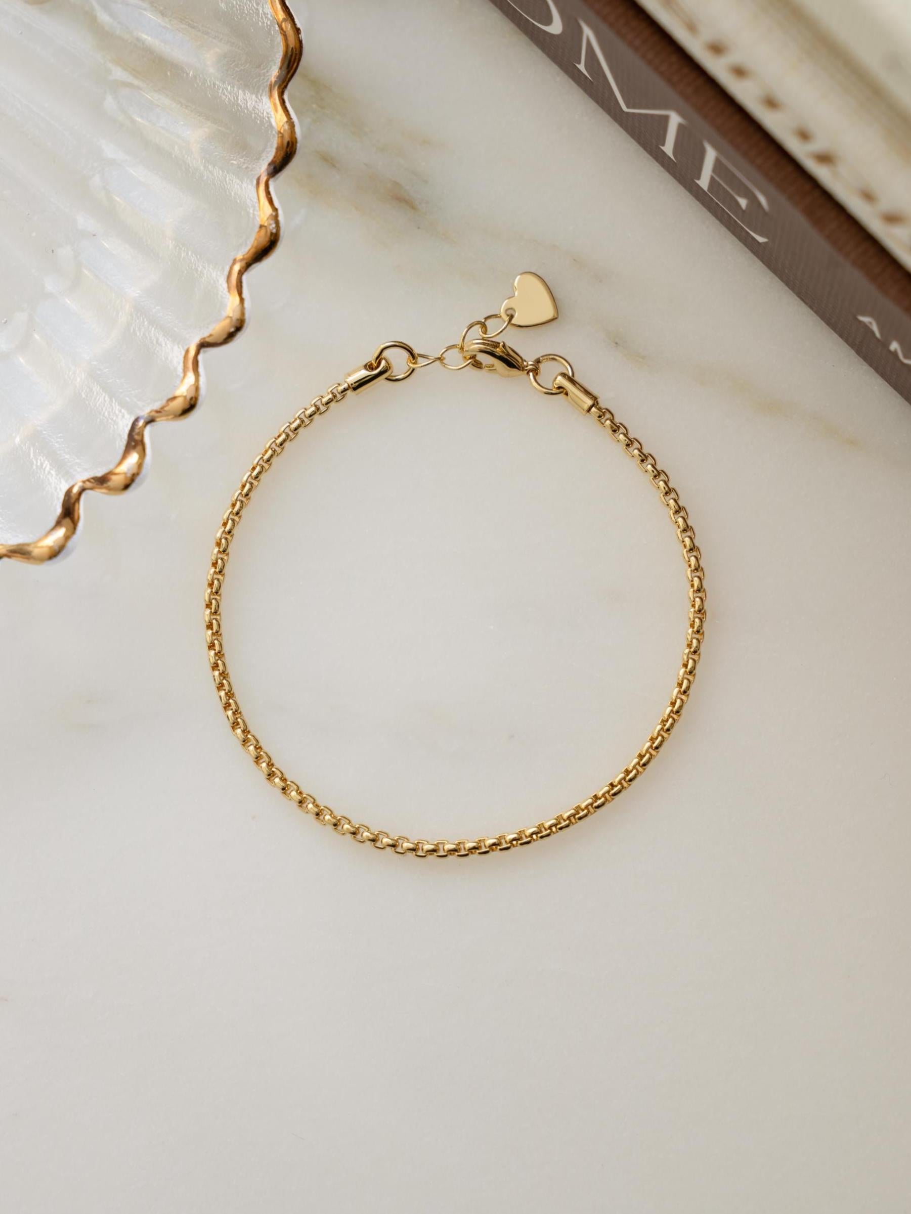 Dainty Bracelet, Thin Chain Bracelet, Adjustable Bracelet, Minimalist Jewelry, Gold Chain Bracelet, Friendship Bracelet, Stacking Bracelet
