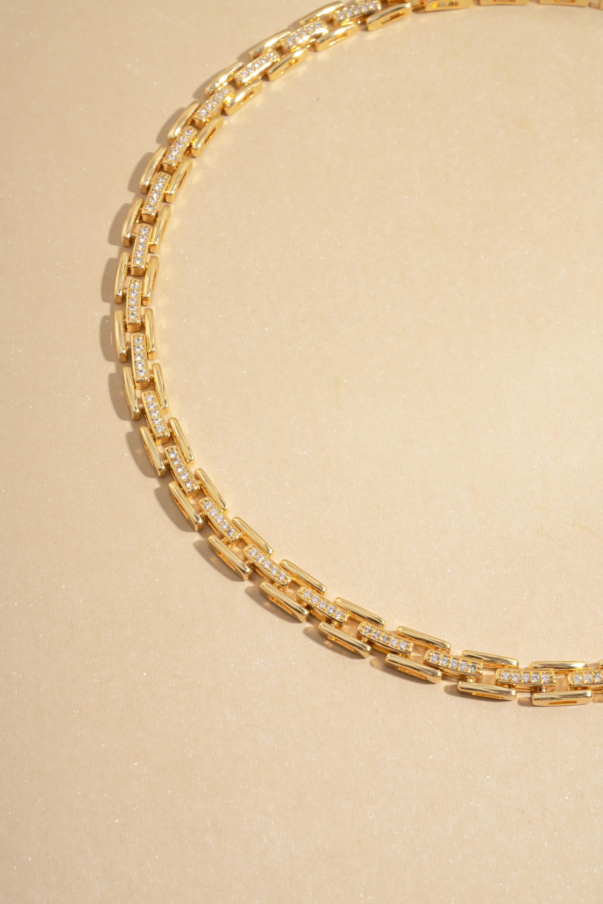 Collar Necklace by Sami Jewels, Choker Necklace, Statement Necklace, Chunky Necklace, Chain Necklace, Vintage Necklace, Statement Jewelry