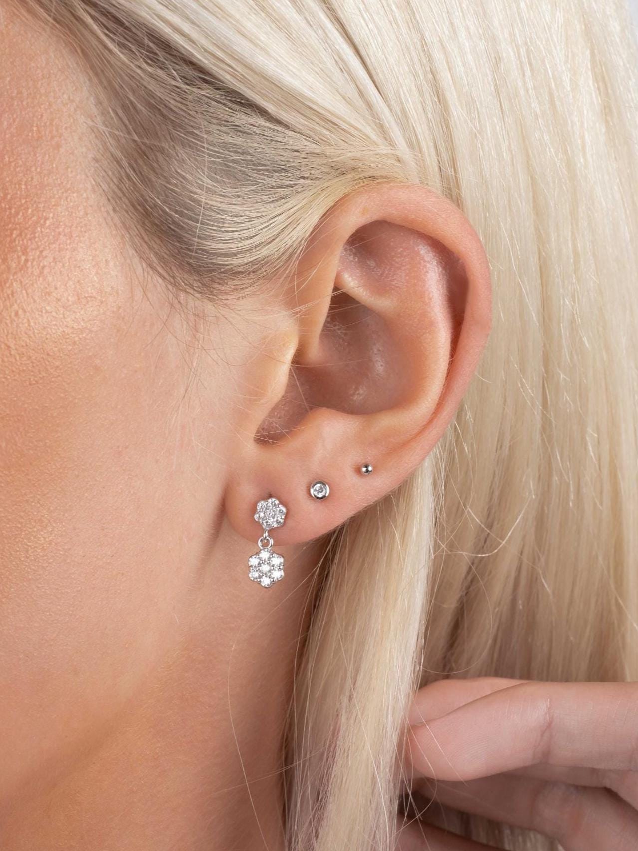 Floral Dangle Earrings, Stud Earrings, Flower Earrings, Drop Earrings, Charm Earrings, Dainty Earrings, Floral Earrings, Kids Earrings
