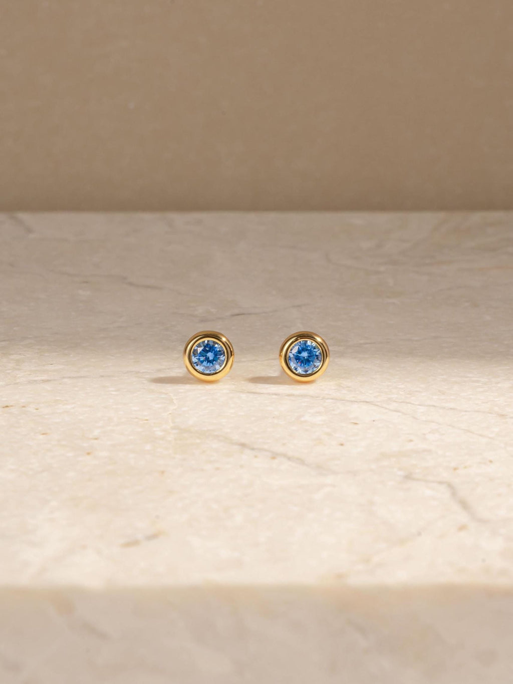 Bezel Studs by Sami Jewels, Diamond Earrings, Stud Earrings, Small Earrings, Dainty Earrings, Tiny Earrings, Bridal Jewelry, Gift for Her