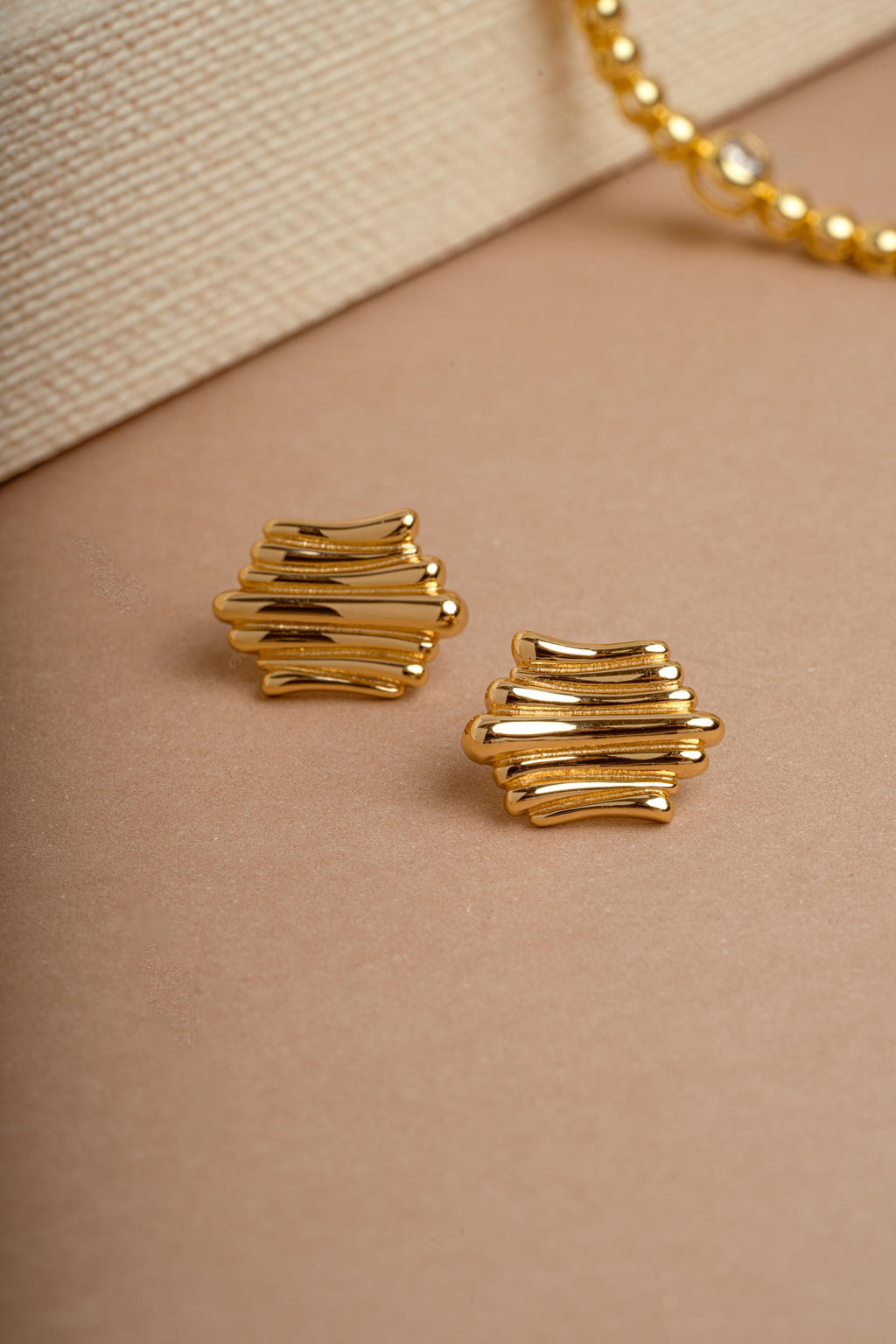 Gold or Silver Minimalist Earrings, Push Back Closure, Unique Earrings, Modern Earrings, Vintage Earrings, Statement Earrings