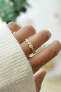 Oval Bezel Ring by Sami Jewels, Stackable Ring, Wedding Band, Diamond Ring, Promise Ring, Dainty Ring, Vintage Ring, Bridal Jewelry