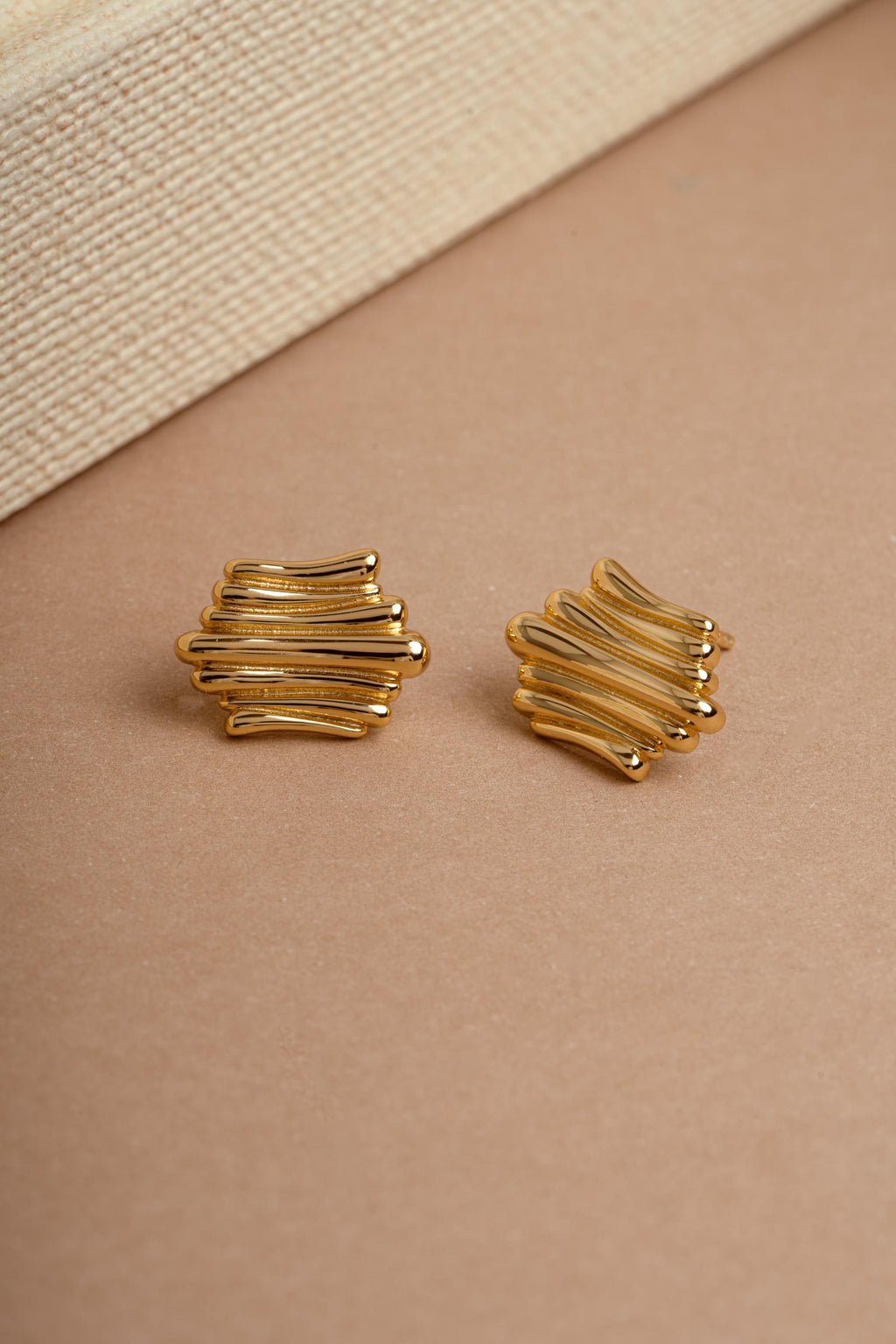 Gold or Silver Minimalist Earrings, Push Back Closure, Unique Earrings, Modern Earrings, Vintage Earrings, Statement Earrings