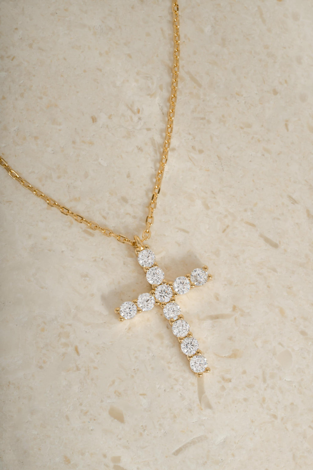Cross Pendant Necklace by Sami Jewels, Christian Jewelry, Religious Jewelry, Diamond Cross Necklace