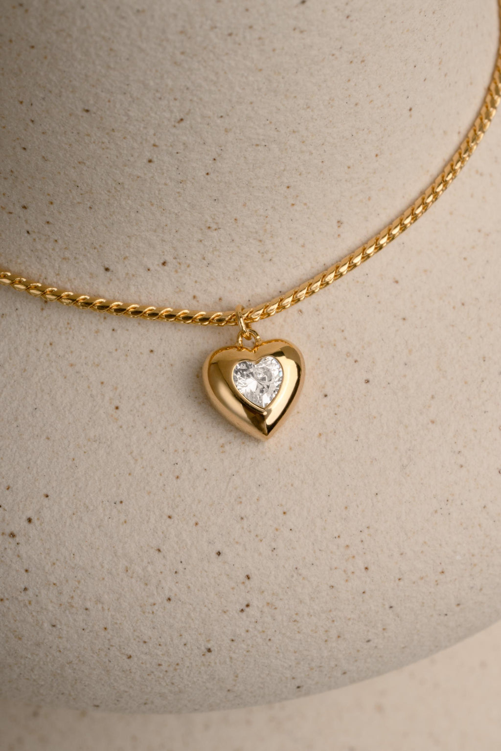 Heart Necklace by Sami Jewels, Love Necklace, Diamond Pendant, Chain Necklace, Pendant Necklace, Dainty Necklace, Anniversary Gift