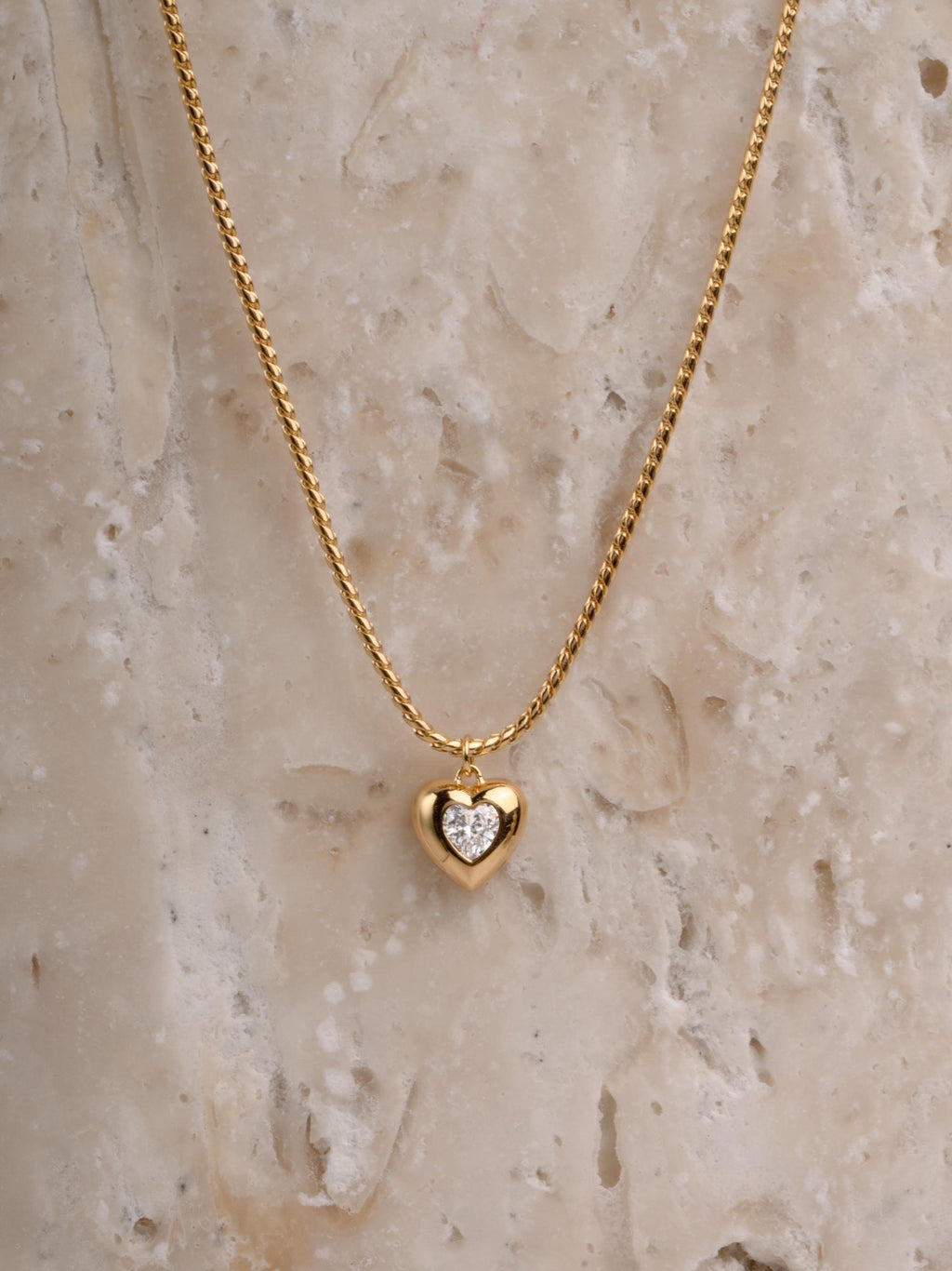 Heart Necklace by Sami Jewels, Love Necklace, Diamond Pendant, Chain Necklace, Pendant Necklace, Dainty Necklace, Anniversary Gift