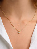 Heart Necklace by Sami Jewels, Love Necklace, Diamond Pendant, Chain Necklace, Pendant Necklace, Dainty Necklace, Anniversary Gift