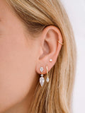 Pear Drop Earrings by Sami Jewels, Dangle Earrings, Bridal Jewelry