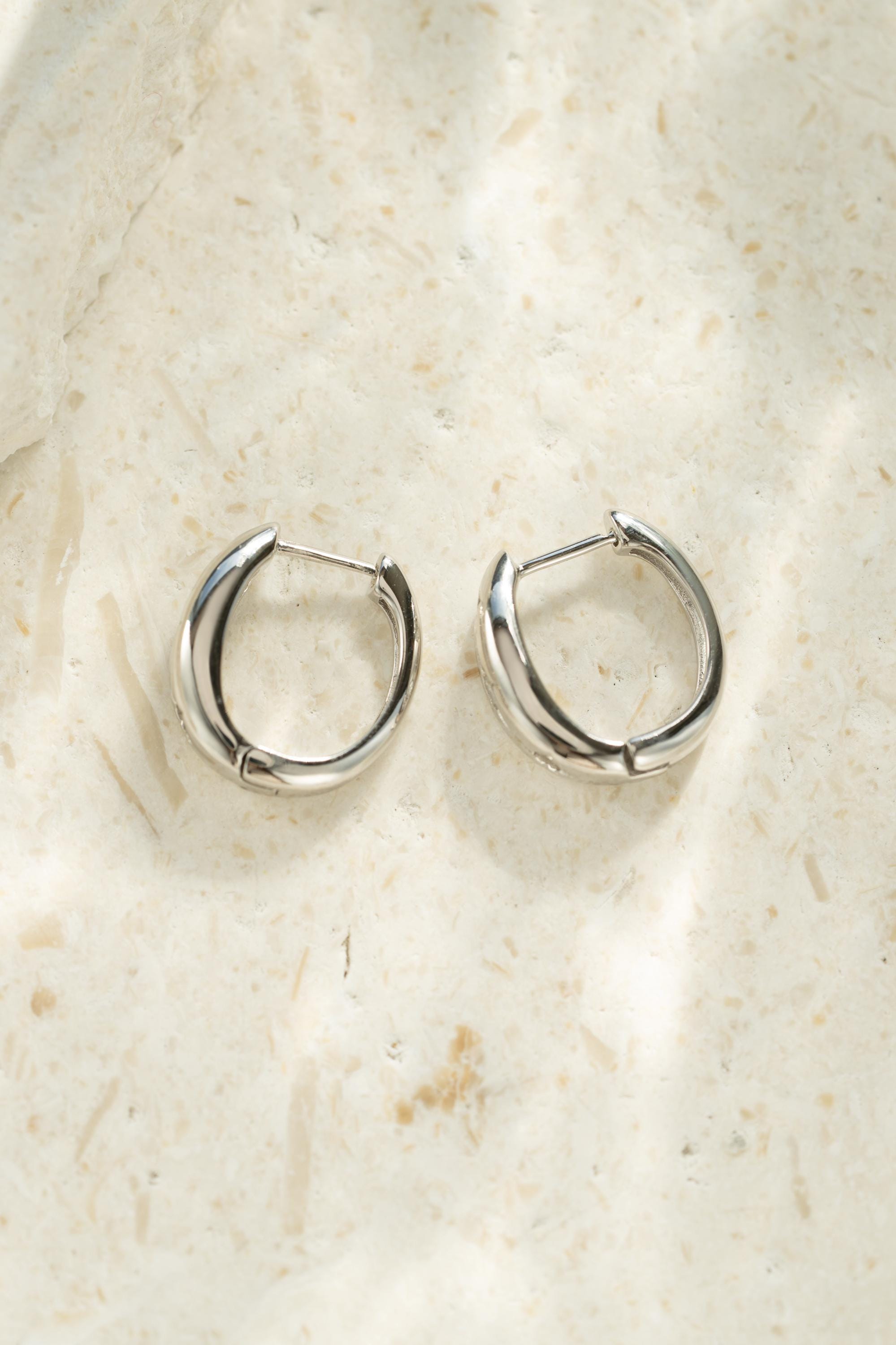 Starburst Huggie Hoop Earring, Celestial Earrings, Huggie Hoops, Thick Hoop Earrings, Starburst Earrings