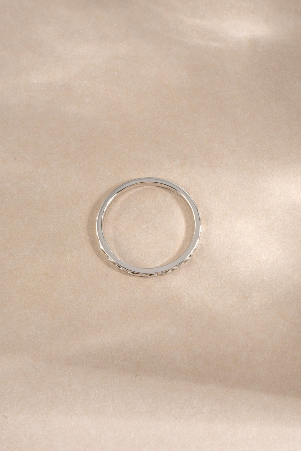 Geometric Stacking Ring by Sami Jewels, Sizes from 4-10, Dainty Ring, Stackable Ring, Minimalist Ring, Simple Ring, Sterling Silver Ring